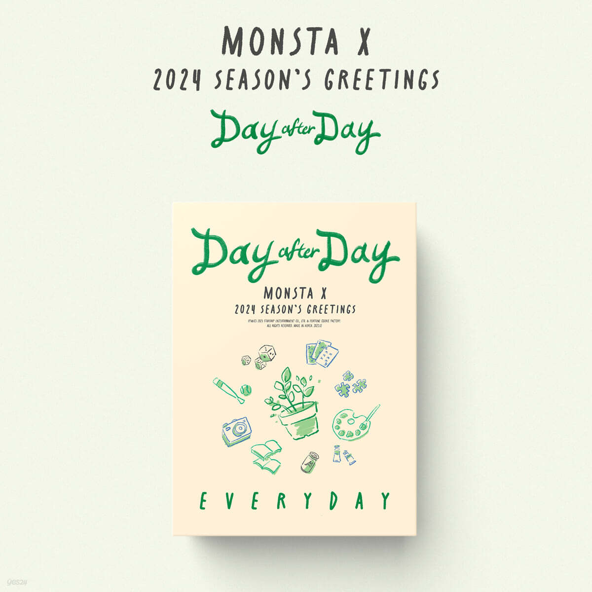 

MONSTA X 2024 SEASON S GREETINGS [Day after Day] [EVERYDAY ver.]