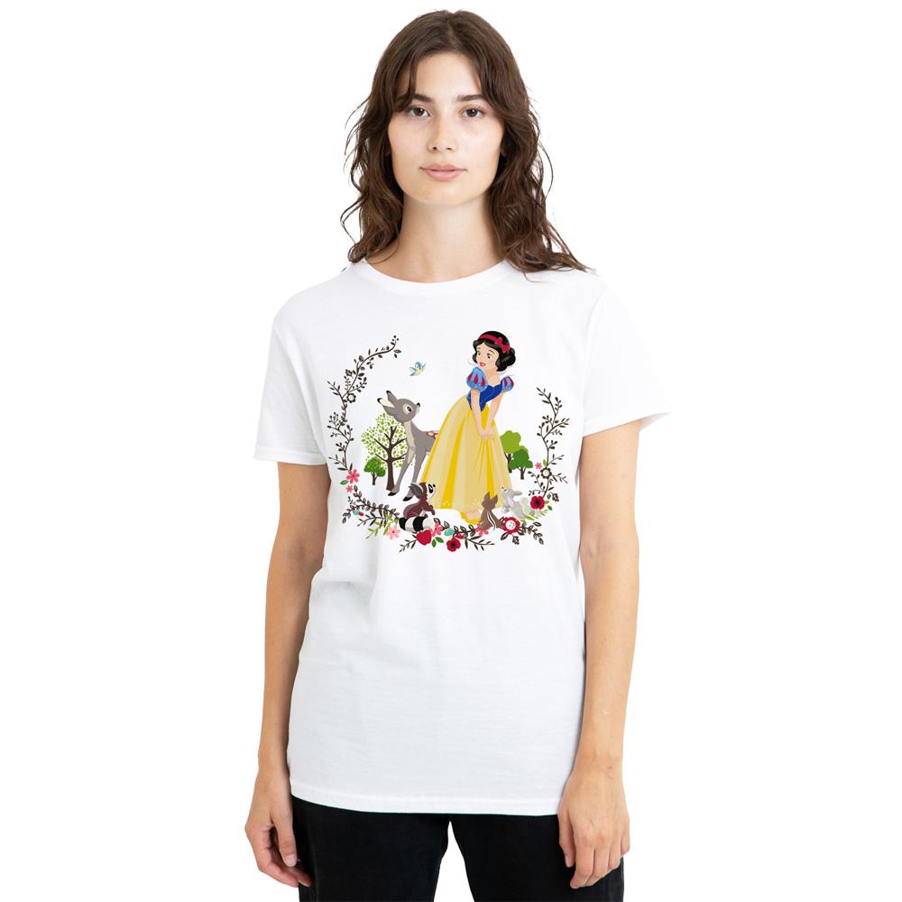 Snow White Womens/Ladies Forest Friends T-Shirt