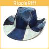 Western Cowboy Felt Hat For Men Women Retro Style Warm Sunblock Performance Event