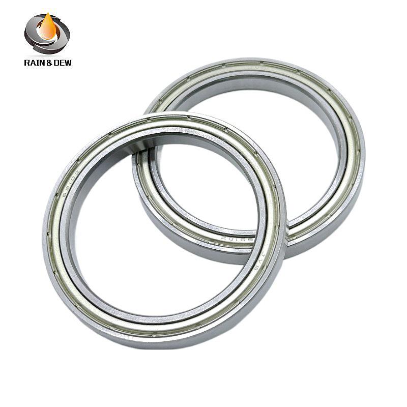 Industrielager 6810ZZ Rillenkugellager, Stahl, 50x65x7mm, doppelseitig eisengedichtet, für Motoren & Werkzeugmaschinen