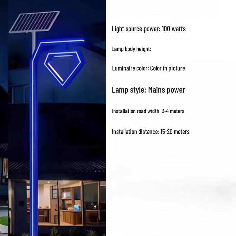 Solar Powered LED Heart Garden Light