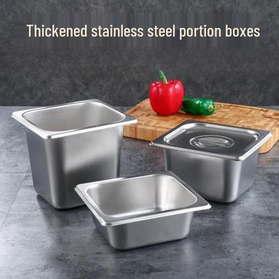 Thickened Stainless Steel Food Pan