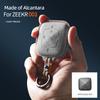 For Zeekr 001 X Car Key Case Suede Cover Shell Protector Accessories Auto Remote Smart Keychain Keyless Entry