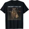 Somebody's Feral Aunt Raccoon Iced Coffee Sarcastic Animal T-Shirt