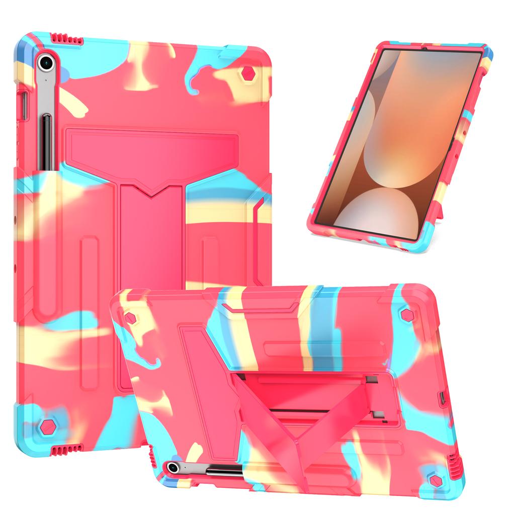 Hybrid Case for Samsung Galaxy Tab S10 FE Plus 2025 13.1 Inch SM-X620 SM-X626B Built-in Kickstand Cover Shockproof with Pen Slot