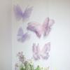48cm Big Simulation Butterfly Hollow Design 3D Effect Hanging Butterfly Gauze Material Large Size 3D Butterfly