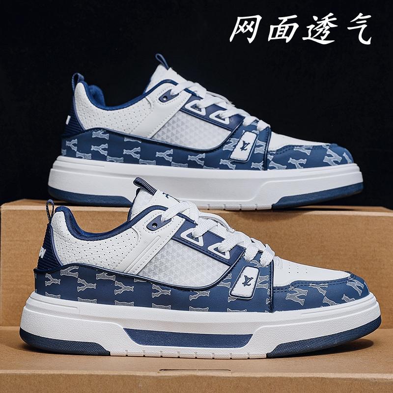 Moda pentru bărbați Pantofi de skateboard ocazional de jos pentru băieți Pantofi comozi Studenți de sex masculin Trend Talpă moale Clasic Respirabil Sală de sport Anti-alunecare