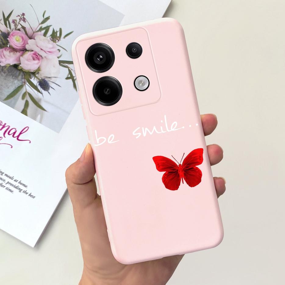 For Xiaomi Redmi Note 13 4G Case Cute Fashion Cartoon Cover Soft Silicone Phone Case For Redmi Note 13 Pro Plus Note13 5G Bumper