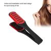 Hair Straightening Clamp Good Elasticity Hollow Design Double Sided Straight Hair Styling Comb for Home Barbershop