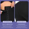 Plus Size Shaperwear Wide Waistband Zip Crotch Butt Lifting Tummy Control Pants