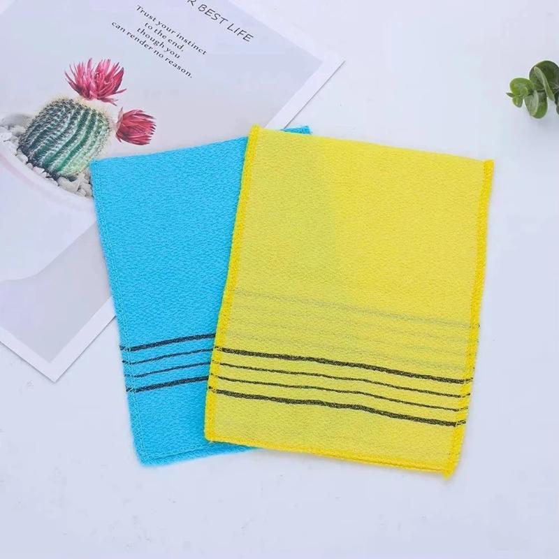 5Pcs Exfoliating Bath Gloves, Deep Cleansing Dead Skin Remover Wash Cloth For Body Shower