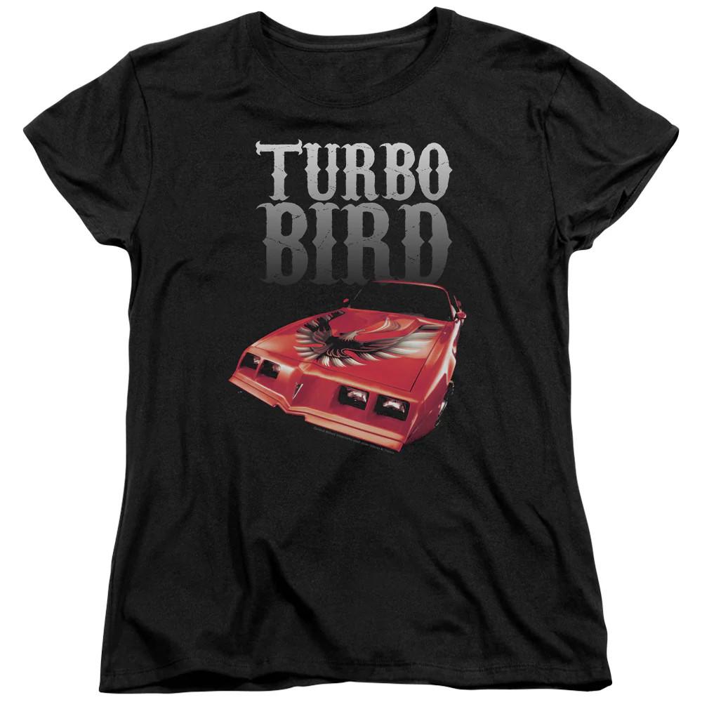 Pontiac Turbo Bird Womens T Shirt Black Unisex T-Shirt M