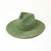 2020 Wide Brim Straw Fedora Hat Fine Braid Precious Grass Summer Hat for Women Fashion Jazz Beach Panama Hat Kentucky Derby Hat