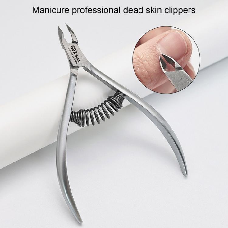 Strumento Pedicure Manicure Portatile Tagliacuticole Cutter Cuticole Unghie Pinzette Cuticole Acciaio Inossidabile Taglia Cuticole Morte
