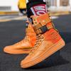 Punk Style Ankle Boots Mens Couple Streetwear Buckle Strap Designers Men Casual Shoes Platform Man Sneakers Shoes for Men
