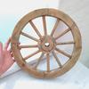 Murataya Sangyo Wood Wheel, Small, Brown, 6321