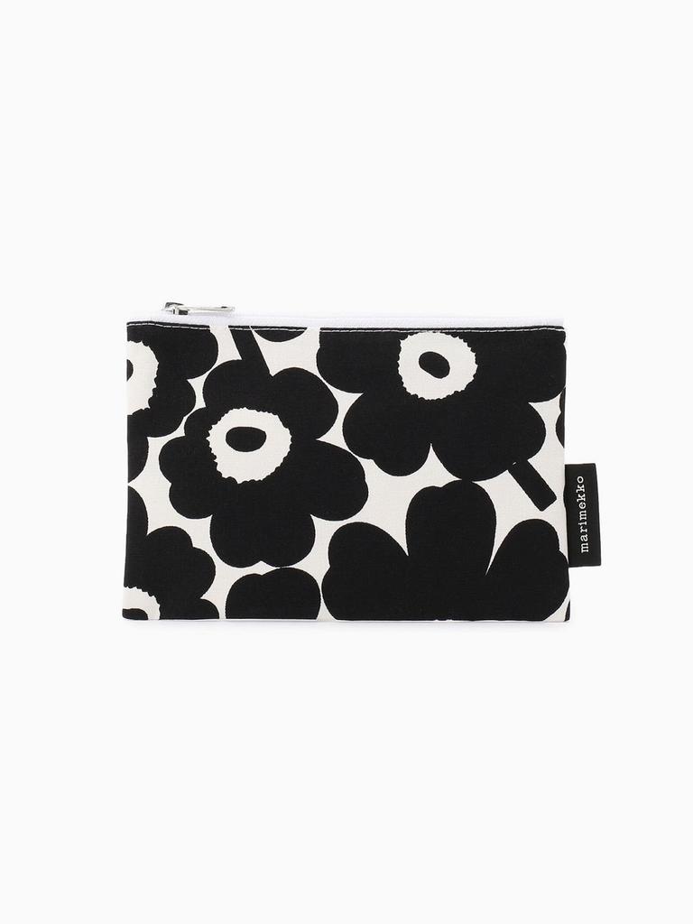 Kaika Mini Unikko Pouch for Women F Black X White [marimekko] 52_1_52219471296