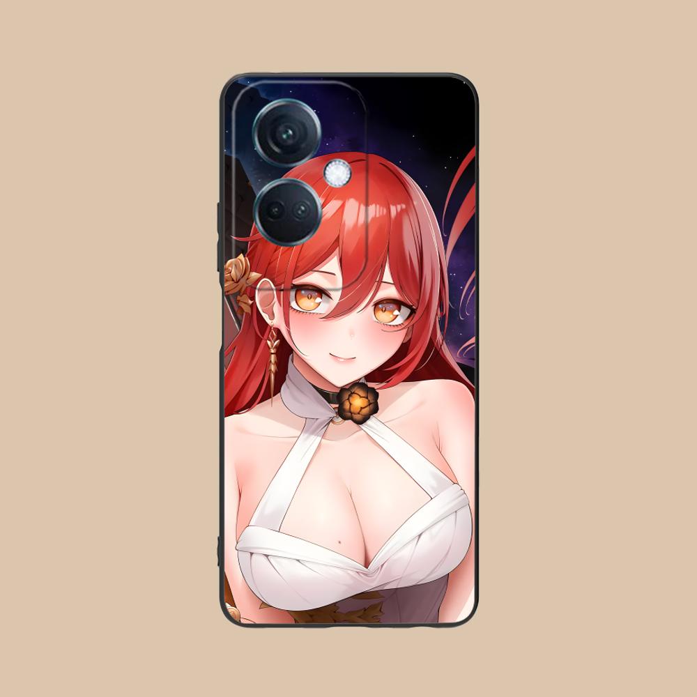 HSR Himeko Matte TPU Mobile Phone Case for OPPO Find X9 X8 X7 X6 X5 X3 X2 Plus s Pro Ultra Lite Colorful Printing Cover