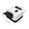 Automatic Card Shuffler Rechargeable Low Noise Portable Electric Playing Card Shuffling Machine for Travel Family Gatherings
