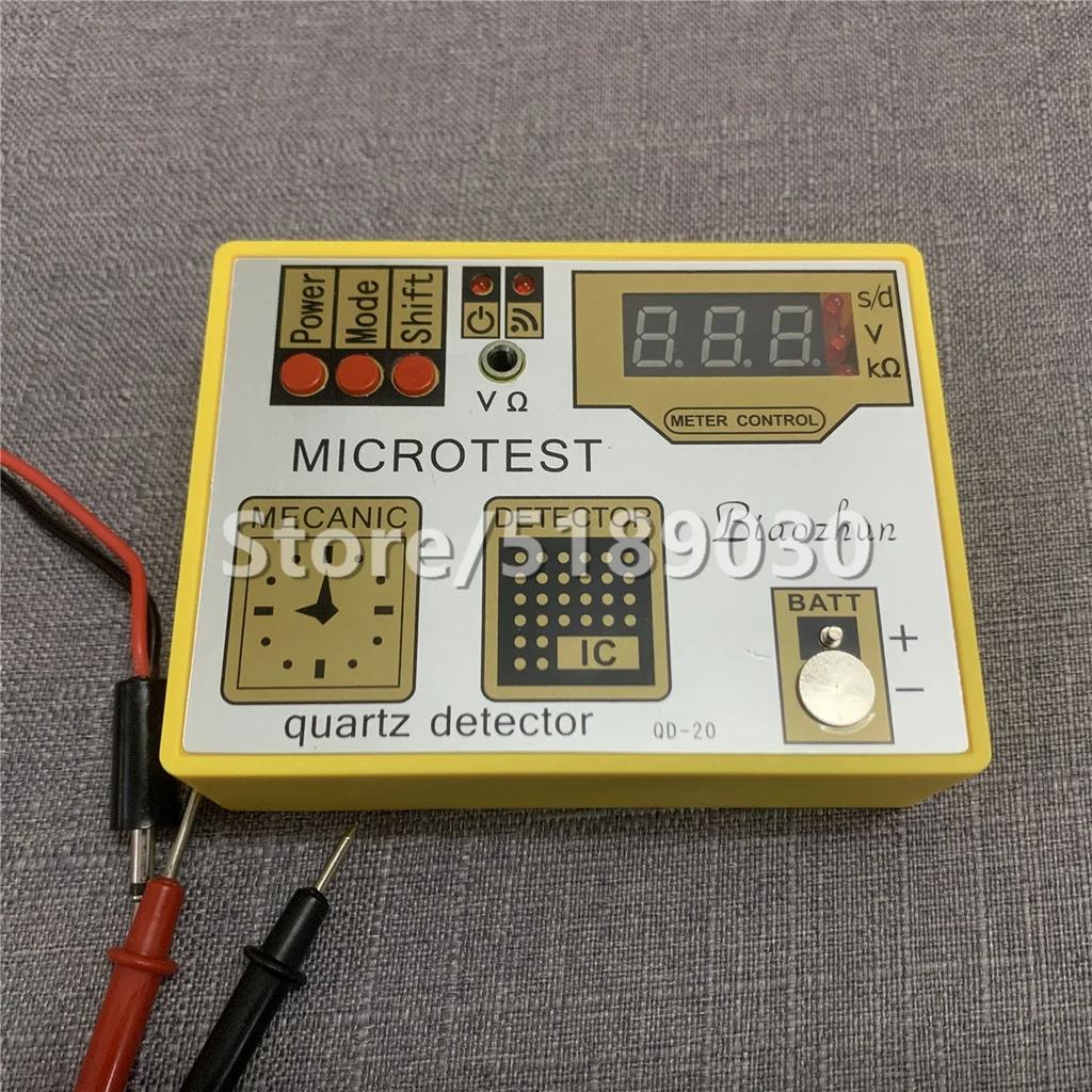 QD-20 Watch Maintenance Tool Quartz Movement Tester Made in China Watch Movement Tester Can Measure the Battery