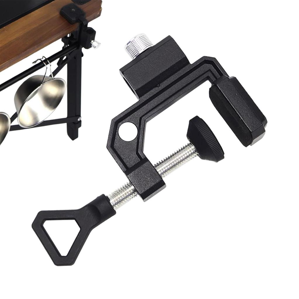 Camera Clip Mount Adjustable Camera Mount Multifunctional Light Stand Camping Lamp Holder Bracket for Outdoor Home Picnic Dorm