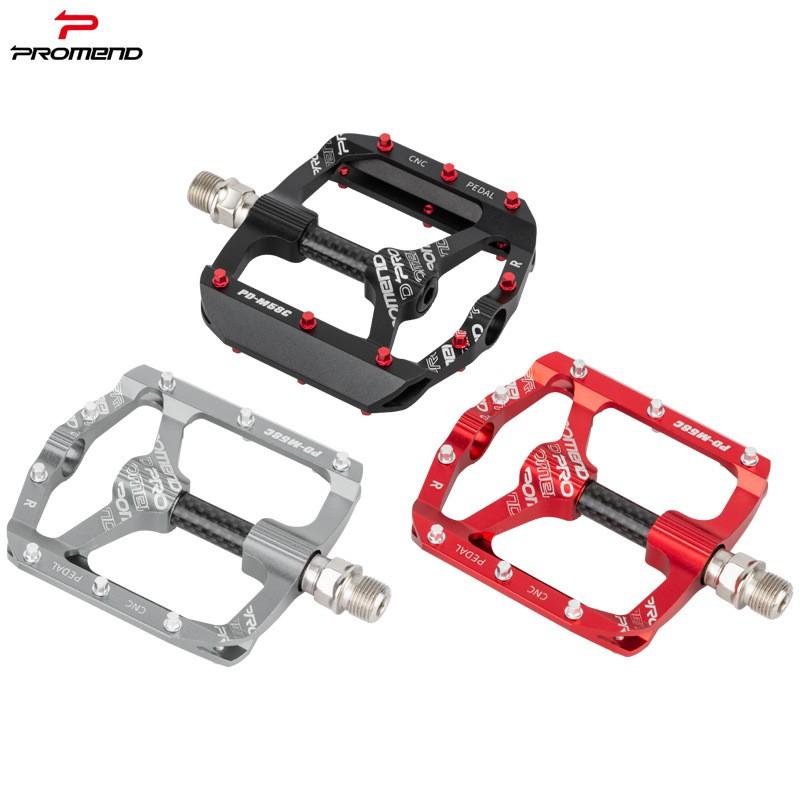 Aluminum Bicycle Pedals With Sealed Cartridge Bearings DU Bushings Mountain Road Folding Bikes