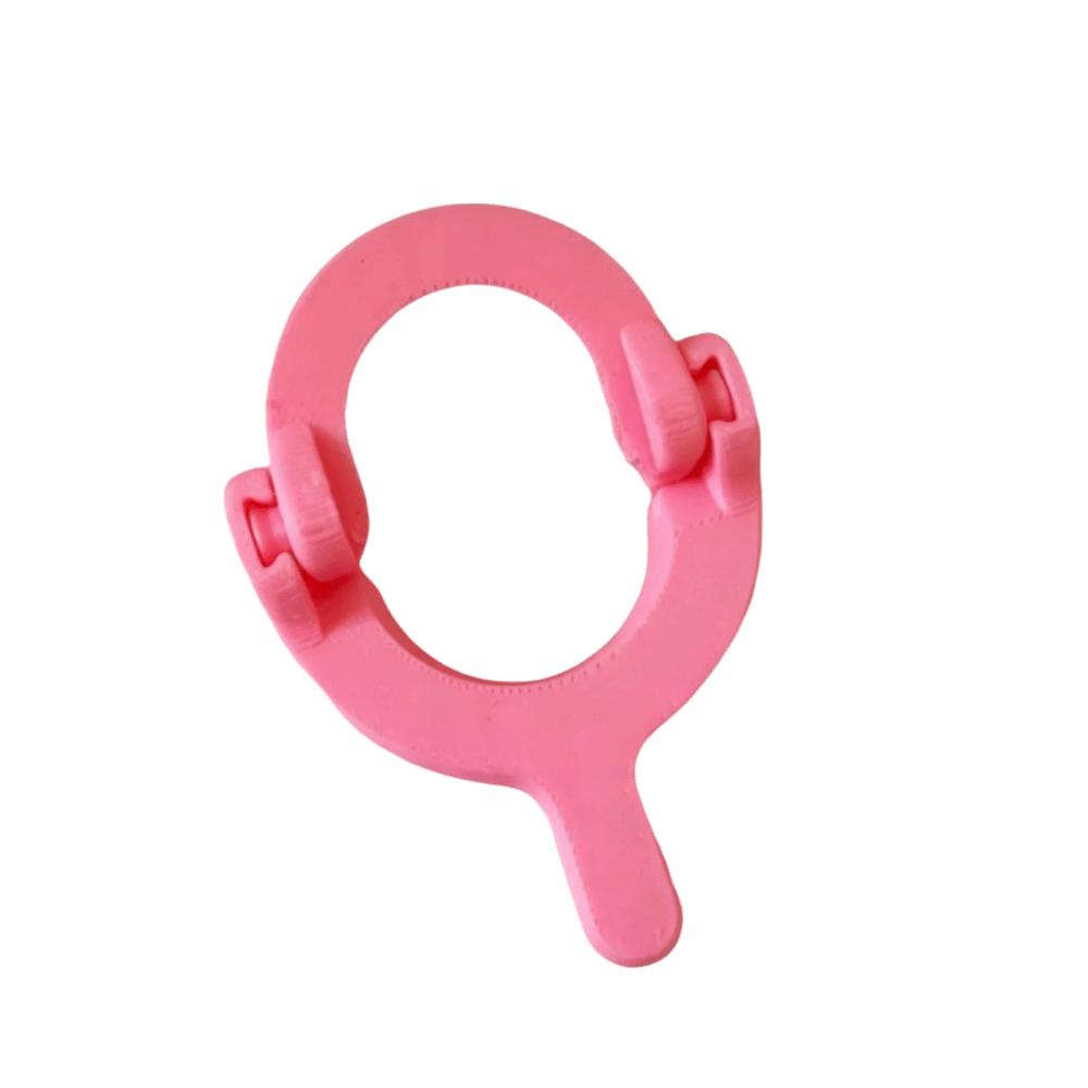 

Kitchen Tools Bottle Cap Open 3D Printed Cap Opener Unique Rotary Bottle Opener Home Supplies розовый