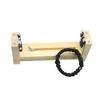 DIY Paracord Bracelet Weaving Tool Set with Steel Needle and Wood Frame