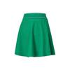 Fila Sports Lifestyle Series Solid Color Golf High-Waisted Woven A-Line Casual Skirt Women Skirts Cedar-Green A11W335309F-GN