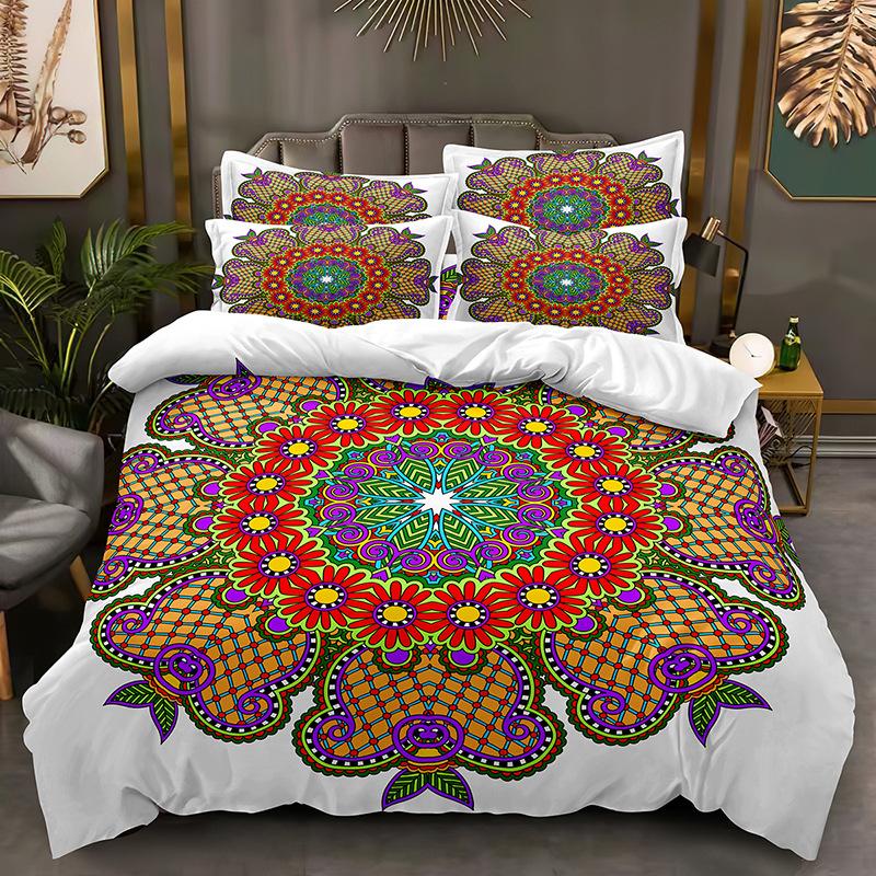 

Модная технология печати, 3D цифровая печать, постельное белье, пододеяльники, наволочки, комплекты из трех предметов 70 * 133Cm two-piece set