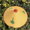 Chinese Retro Style Bamboo Rattan Fisherman Hat Handmade Straw Bucket Hat Sun Protection Lightweight for Picnic Camping