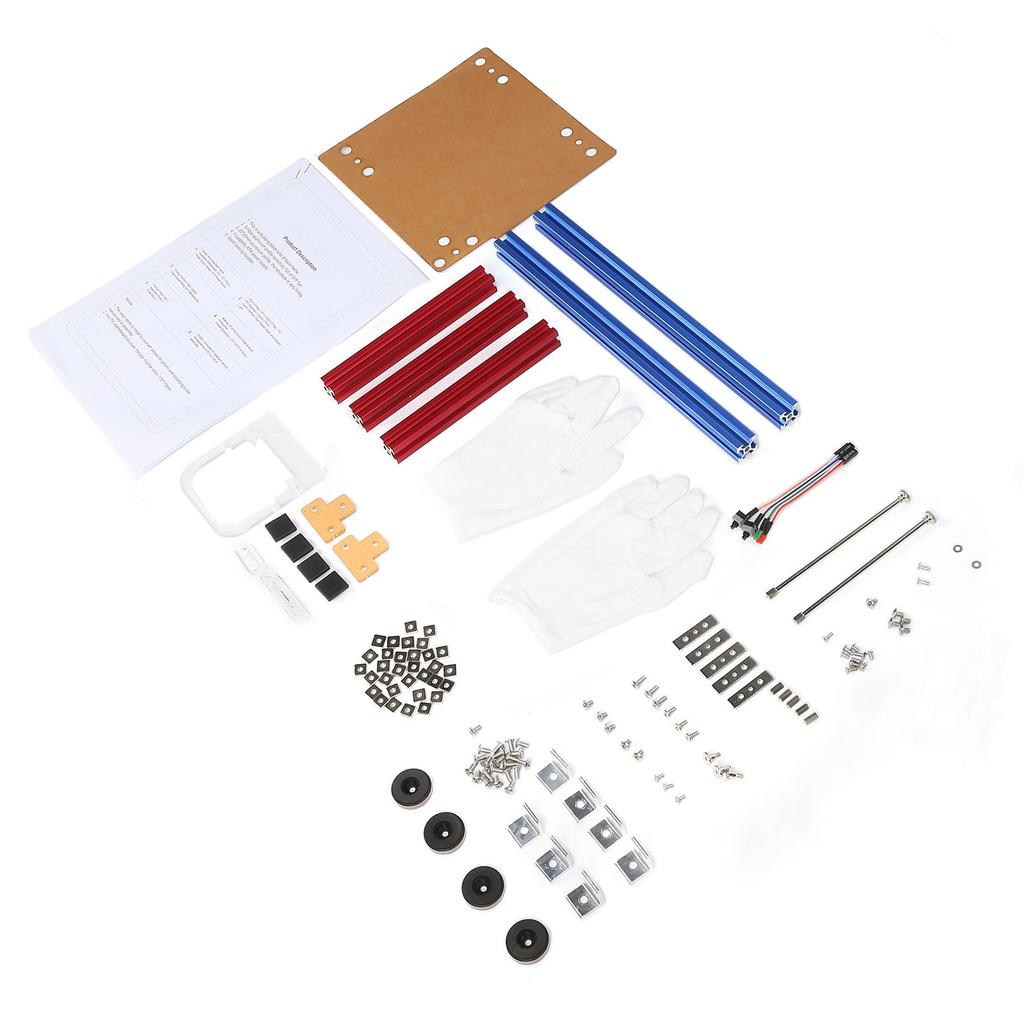 ITX Computer Open Case Bracket Good Heat Dissipation Split Hardware Structure Aluminum Alloy DIY Bare Frame for Home