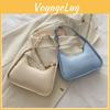 Trendy Soft Nylon Lined Zipper Crossbody Bag With Interior Zip Pocket
