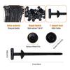 Nylon Universal Cable Tie Buckle Heavy Duty Self-Locking Nylon Zip Ties Holder Multipurpose Plastic Cable Ties Tool