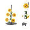 Metal Art Sunflower Paper Towel Holder Kitchen Decorative Accessories Room Living Room Butterfly 3D Paper Towel Holder