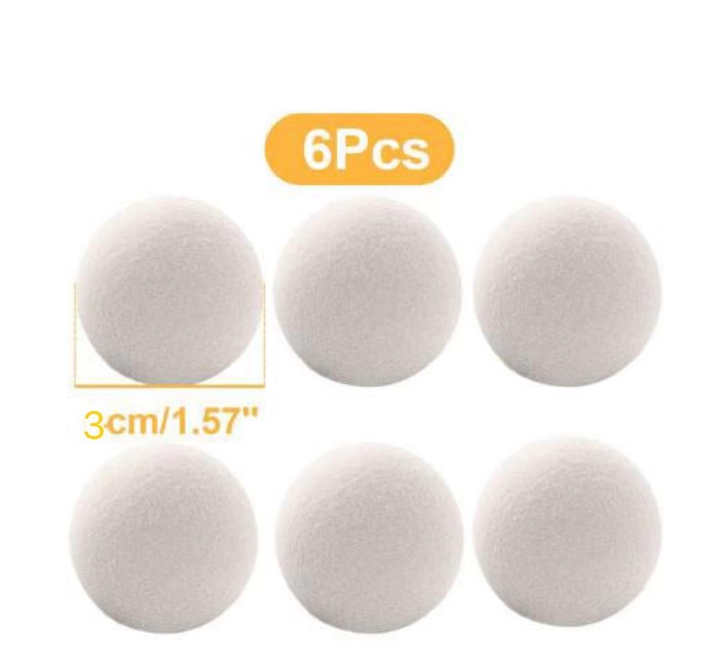 3/4/5cm Fleece Dry Kit Ball Reusable Wool Dryer Balls Softener Laundry Washing Machine Accessories Home Washing