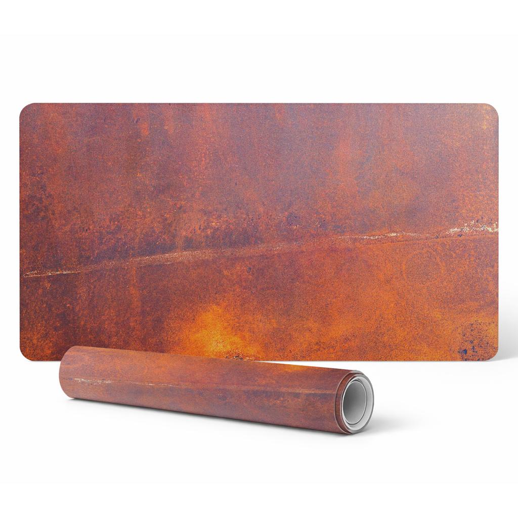 Designer Protective Mat for Laptop Rusty Abstracts 120X60 Cm
