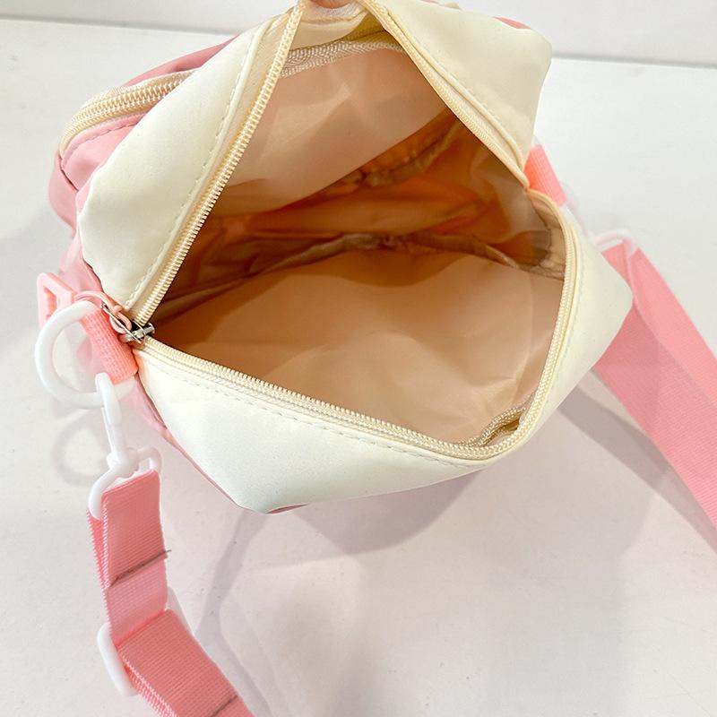 Women's Bag Small Square Bag New Sweet and Cute Girl Kawaii Ulzzang Ita Bag Contrasting Color Ins Shoulder Crossbody Bag
