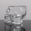 For 1 Pcs  Shot Glass Transparent  Crystal Skull Head Glass Cup Bar Party Vodka Brandy Beer Wine Glass 50ml Drinkwar
