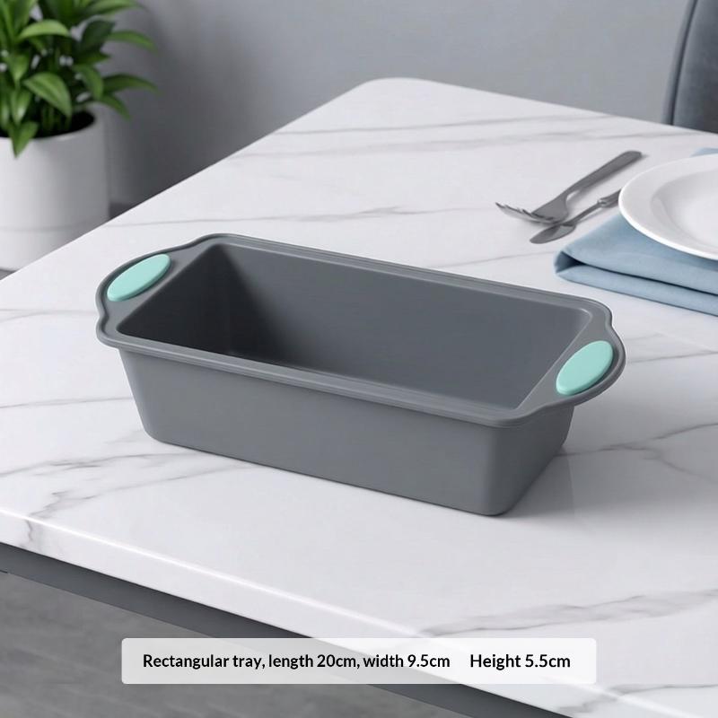 

Flexible Silicone Round Cake Tray Set Nonstick Baking Mold for Oven Bakeware for Home Kitchen Birthday Party and Festive Use