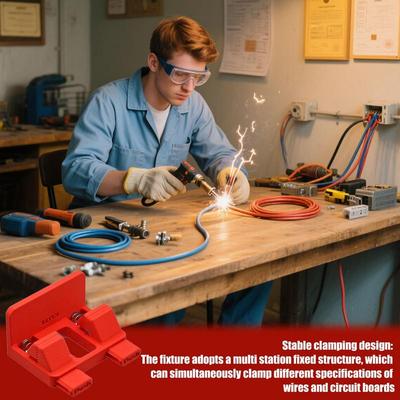 Soldering Wire Holder Welding Table Clamp Welding Locator Electric Wire Soldering Clamp Tool For Motherboard Soldering