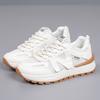 [Customized] Spring thick-soled versatile dad shoes mesh breathable casual shoes women's soft-soled student running sports shoes