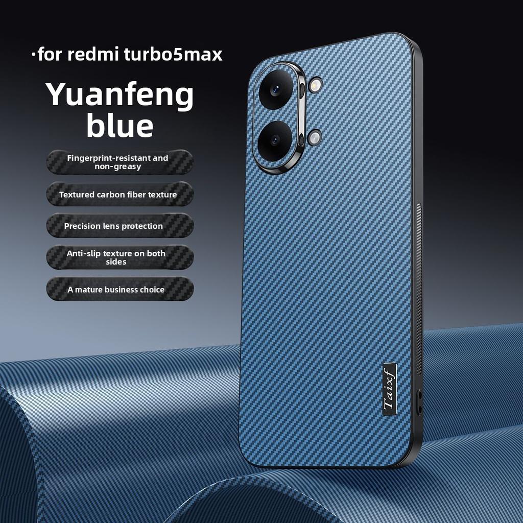 Geschäftliches Carbonfaser-Muster Hülle für Xiaomi POCO X8 Pro Max X8 F8 Ultra F8 Pro M8 Stoßfeste Linse Vollschutz Abdeckung