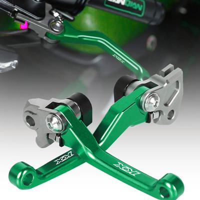 Motorcycle Accessories CNC Pivot Clutch Brake Lever Handle Hand Grips Dirt Bike Foldable FOR KAWASAKI KX112 KX 112