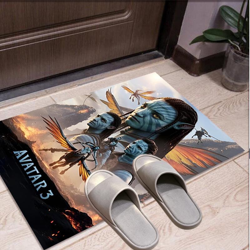 Avatar Pattern Rug, Indoor/Outdoor Mat, for Picnic, Gameroom, Bedroom, Office, Living Room, Home Decor Carpet, Birthday Gift