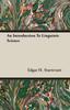 The An Introduction To Linguistic Science by Edgar H. Sturtevant - Paperback Book