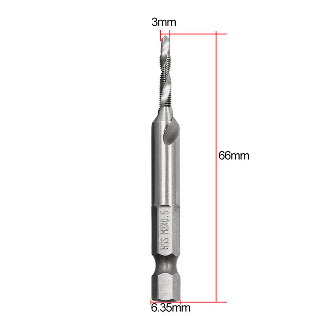 6x Ceramic Tile Glass Drill Bits 1//4/" Hex Shank For Chucks Bit Holder 4~12MM