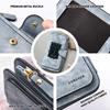 Cool Samurai Skull Print Long Wallet Fashion Casual Portable Card Holder Classic Stylish Daily Use Purse 