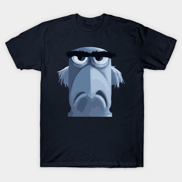 Men Black Print T-shirt Uncle Sam The Eagle No-Cut Transfer Paper Print Cotton Tshirt M тёмно-синий