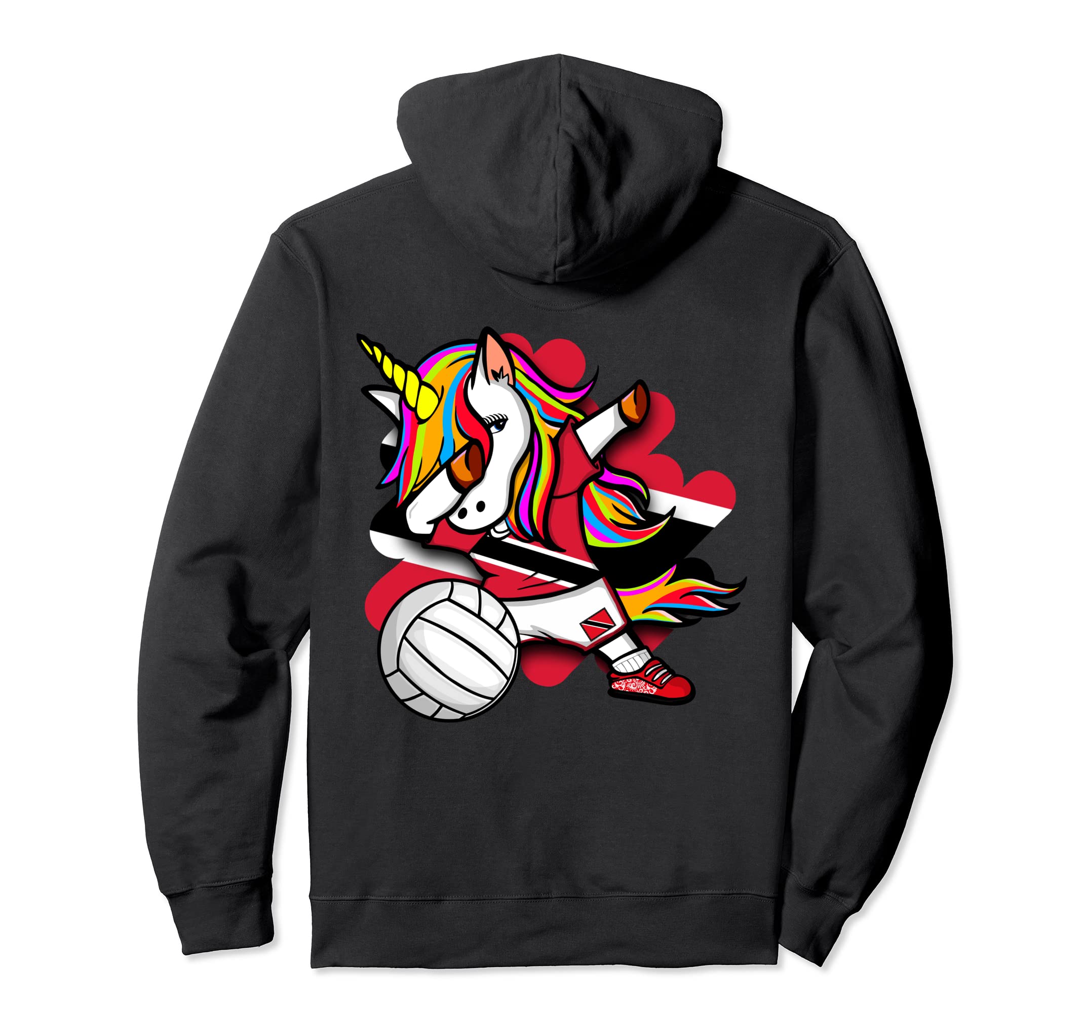 

Dubbing Unicorn Trinidad and Tobago Volleyball Fan Jersey Hoodie